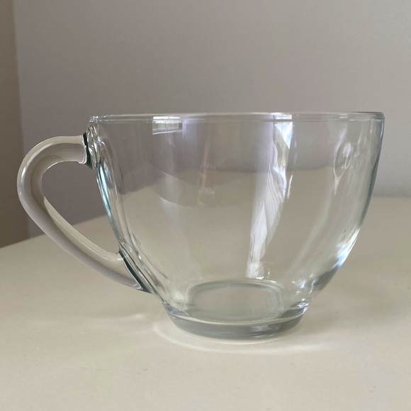 Arcoroc FRANCE set of 4 little elegant Glass Teacups Vintage Clear Glass - Picture 4 of 11